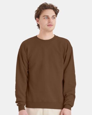 Hanes Unisex EcoSmart® Crewneck Sweatshirt - Image 4