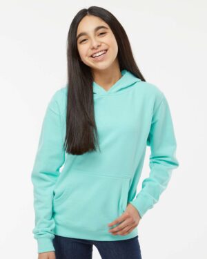 Independent Trading Co. Youth Midweight Hooded Sweatshirt - Image 49