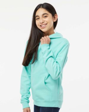 Independent Trading Co. Youth Midweight Hooded Sweatshirt - Image 50