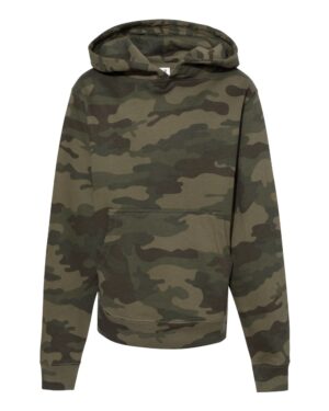 Independent Trading Co. Youth Midweight Hooded Sweatshirt - Image 33