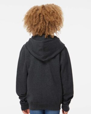 Independent Trading Co. Youth Midweight Full-Zip Hooded Sweatshirt - Image 13