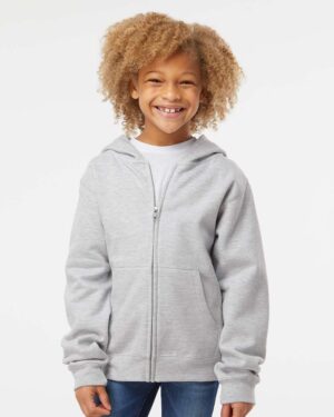 Independent Trading Co. Youth Midweight Full-Zip Hooded Sweatshirt - Image 17