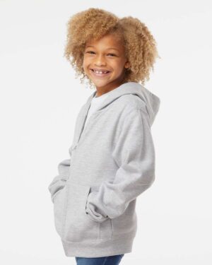 Independent Trading Co. Youth Midweight Full-Zip Hooded Sweatshirt - Image 18