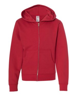 Independent Trading Co. Youth Midweight Full-Zip Hooded Sweatshirt - Image 28