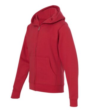 Independent Trading Co. Youth Midweight Full-Zip Hooded Sweatshirt - Image 29