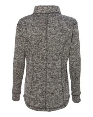 J. America Women's Cosmic Fleece Quarter-Zip Pullover - Image 8