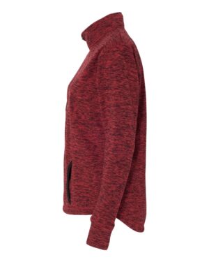J. America Women's Cosmic Fleece Quarter-Zip Pullover - Image 40