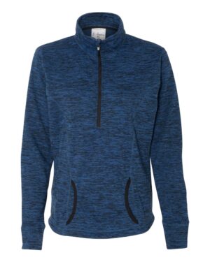 J. America Women's Cosmic Fleece Quarter-Zip Pullover - Image 41