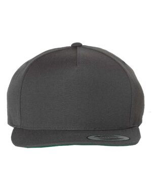 YP Classics Premium Five-Panel Snapback Cap - Image 4
