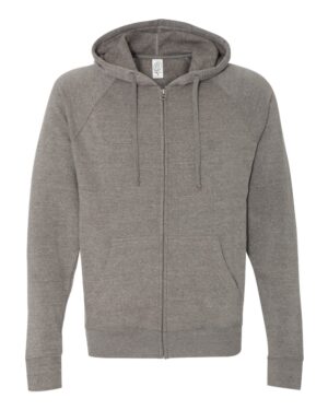 Independent Trading Co. Unisex Special Blend Raglan Full-Zip Hooded Sweatshirt - Image 34