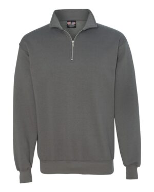 Bayside Unisex USA-Made Quarter-Zip Sweatshirt - Image 4