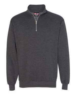 Bayside Unisex USA-Made Quarter-Zip Sweatshirt - Image 6