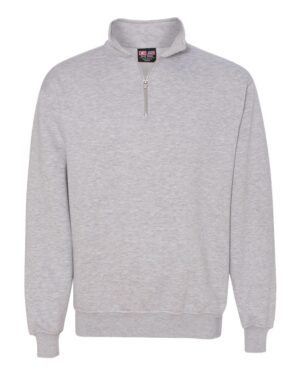 Bayside Unisex USA-Made Quarter-Zip Sweatshirt - Image 9