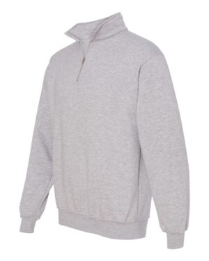 Bayside Unisex USA-Made Quarter-Zip Sweatshirt - Image 10