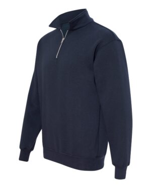 Bayside Unisex USA-Made Quarter-Zip Sweatshirt - Image 13