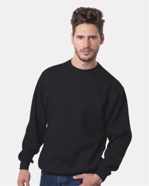 Bayside Unisex USA-Made Crewneck Sweatshirt - Image 4