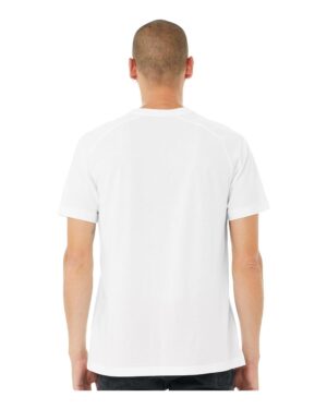 BELLA + CANVAS Men's Heather CVC Raglan Tee - Image 51