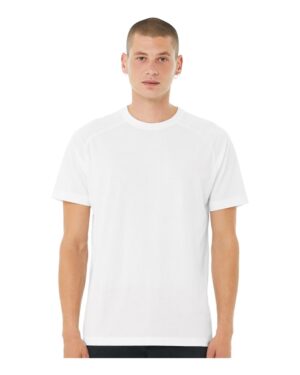 BELLA + CANVAS Men's Heather CVC Raglan Tee - Image 49
