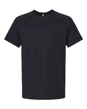 BELLA + CANVAS Men's Heather CVC Raglan Tee - Image 4