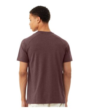 BELLA + CANVAS Men's Heather CVC Raglan Tee - Image 27
