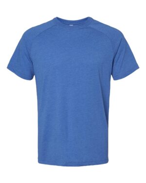 BELLA + CANVAS Men's Heather CVC Raglan Tee - Image 40