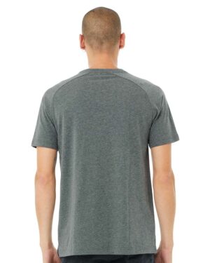 BELLA + CANVAS Men's Heather CVC Raglan Tee - Image 21