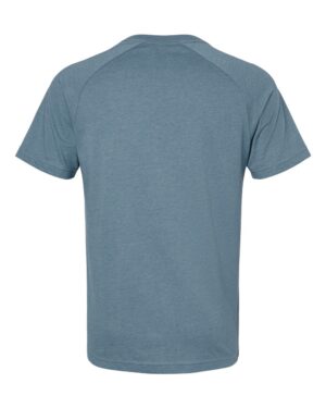 BELLA + CANVAS Men's Heather CVC Raglan Tee - Image 35