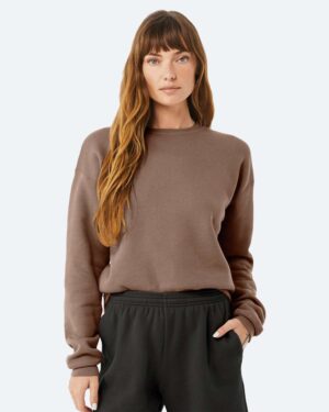 BELLA + CANVAS Unisex Sponge Fleece Drop Shoulder Crewneck Sweatshirt - Image 164