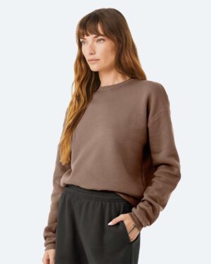 BELLA + CANVAS Unisex Sponge Fleece Drop Shoulder Crewneck Sweatshirt - Image 165