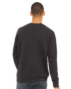 BELLA + CANVAS Unisex Sponge Fleece Drop Shoulder Crewneck Sweatshirt - Image 36