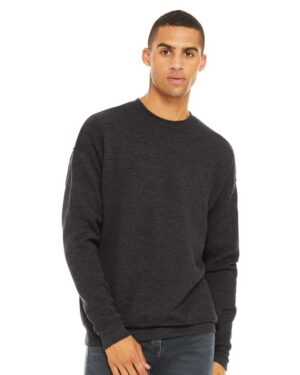 BELLA + CANVAS Unisex Sponge Fleece Drop Shoulder Crewneck Sweatshirt - Image 34