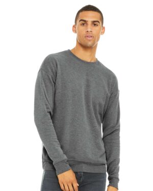 BELLA + CANVAS Unisex Sponge Fleece Drop Shoulder Crewneck Sweatshirt - Image 40