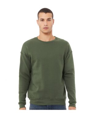 BELLA + CANVAS Unisex Sponge Fleece Drop Shoulder Crewneck Sweatshirt - Image 114