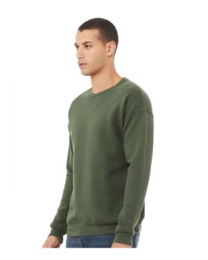 BELLA + CANVAS Unisex Sponge Fleece Drop Shoulder Crewneck Sweatshirt - Image 115
