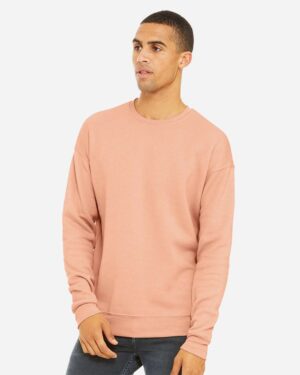 BELLA + CANVAS Unisex Sponge Fleece Drop Shoulder Crewneck Sweatshirt - Image 130