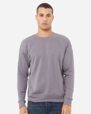 BELLA + CANVAS Unisex Sponge Fleece Drop Shoulder Crewneck Sweatshirt - Image 146