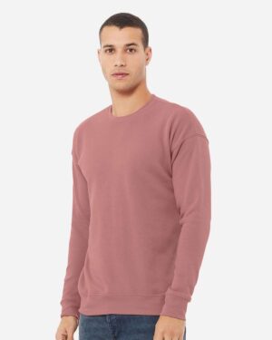 BELLA + CANVAS Unisex Sponge Fleece Drop Shoulder Crewneck Sweatshirt - Image 109