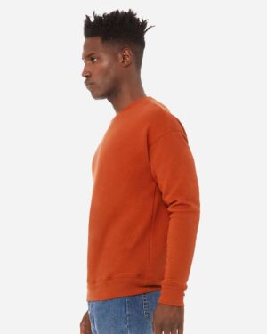 BELLA + CANVAS Unisex Sponge Fleece Drop Shoulder Crewneck Sweatshirt - Image 23
