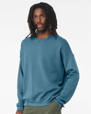 BELLA + CANVAS Unisex Sponge Fleece Drop Shoulder Crewneck Sweatshirt - Image 59