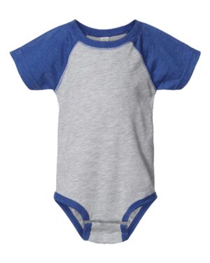 Rabbit Skins Infant Baseball Fine Jersey Bodysuit - Image 7
