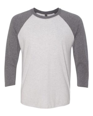 Next Level Unisex Triblend Three-Quarter Raglan T-Shirt - Image 15