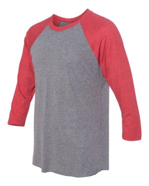 Next Level Unisex Triblend Three-Quarter Raglan T-Shirt - Image 49