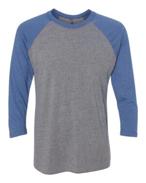 Next Level Unisex Triblend Three-Quarter Raglan T-Shirt - Image 57