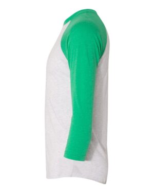 Next Level Unisex Triblend Three-Quarter Raglan T-Shirt - Image 3