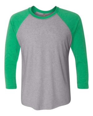 Next Level Unisex Triblend Three-Quarter Raglan T-Shirt - Image 4