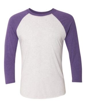 Next Level Unisex Triblend Three-Quarter Raglan T-Shirt - Image 21