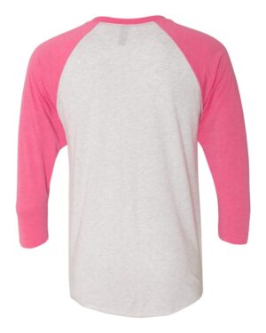 Next Level Unisex Triblend Three-Quarter Raglan T-Shirt - Image 40