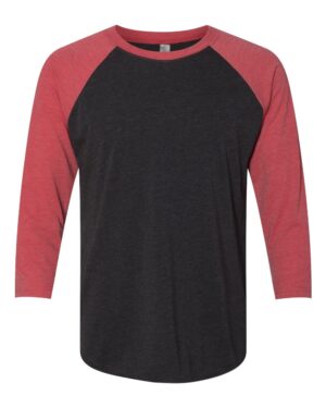 Next Level Unisex Triblend Three-Quarter Raglan T-Shirt - Image 51