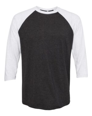 Next Level Unisex Triblend Three-Quarter Raglan T-Shirt - Image 7