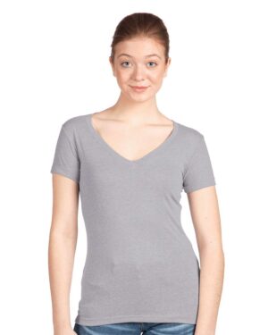 Next Level Women's Ideal V-Neck T-Shirt - Image 39